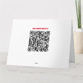 フランケンシュタインの誕生日カード カード (裏面)