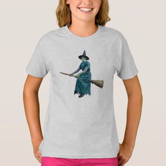 フランケンシュタインの魔女の子供Tシャツ 面白い Tシャツ (正面)