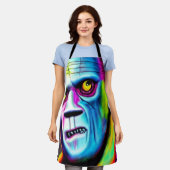 フランケンシュタインエプロン エプロン (着用した状態)