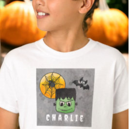 フランケンシュタインカスタムハロウィーン Tシャツ
