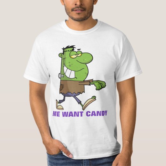 フランケンシュタインキャンデーモンスター Tシャツ (正面)