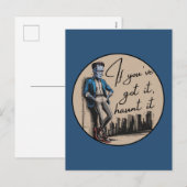 フランケンシュタインクールよもしよ得、聞いてくれ シーズンポストカード (正面/裏面)