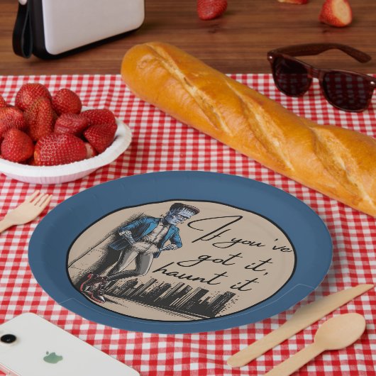 フランケンシュタインクールよもしよ得、聞いてくれ ペーパープレート (ピクニック)