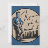 フランケンシュタインクールよもしよ得、聞いてくれ 招待状 (裏面)