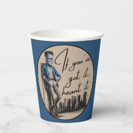 フランケンシュタインクールよもしよ得、聞いてくれ 紙コップ