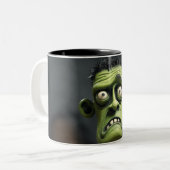 フランケンシュタインツートーンコーヒーマグ ツートーンマグカップ (正面左)