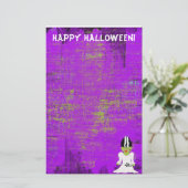 フランケンシュタインハロウィン文房具の花嫁 便箋 (スタンド正面)