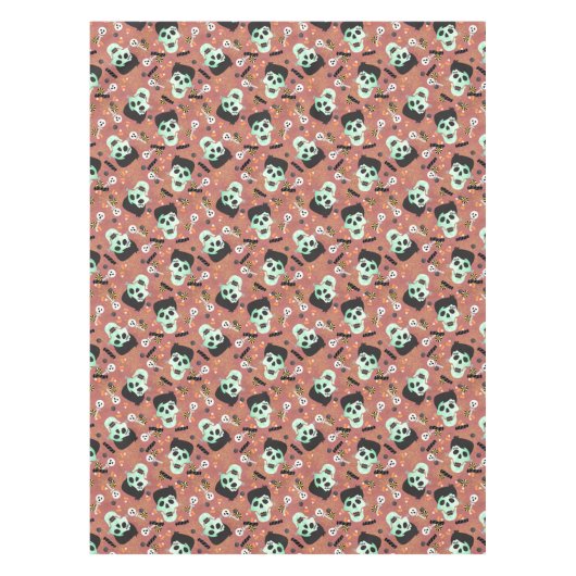 フランケンシュタインハロウィーンモンスターマッシュタブレクロース テーブルクロス (正面)