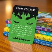 フランケンシュタインハロウィーン赤ちゃんシャワー予約リクエスト エンクロージャーカード