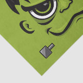 フランケンシュタインハロウィーン顔 薄葉紙 (詳細)