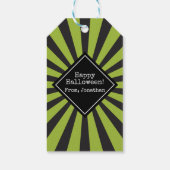 フランケンシュタインハロウィーン ギフトタグ (裏面)