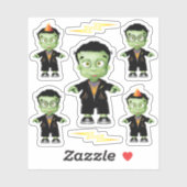 フランケンシュタインハロウィーン シール (シート)