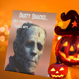 フランケンシュタインハローウィンパーティスナック 台座サイン