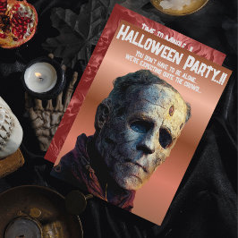 フランケンシュタインハローウィンパーティ 招待状