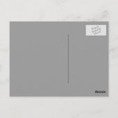 フランケンシュタインプンハロウィンポストカード ポストカード (裏面)