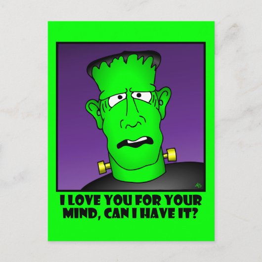 フランケンシュタインマインド–2 ポストカード (正面)