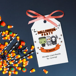 フランケンシュタインママ死神ハロウィ不気味ン ギフトタグ