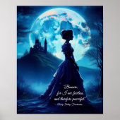 フランケンシュタインメアリーシェリー引用文ポスター ポスター (正面)