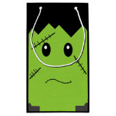 フランケンシュタインモンスターのギフトバッグ スモールペーパーバッグ (裏面)