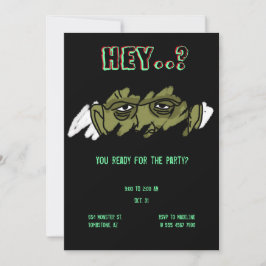 フランケンシュタインモンスターオーソドックスハローウィンパーティイン 招待状