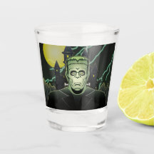 フランケンシュタインモンスターハロウィーンキャッスル稲妻