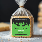 フランケンシュタインモンスターハロウィーンベビーシャワー スクエアシール