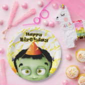 フランケンシュタインモンスターハロウィーン誕生日パーティー ペーパープレート (パーティー)