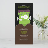 フランケンシュタインモンスターハローウィンパーティ招待状 招待状 (スタンド正面)