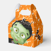 フランケンシュタインモンスターブーハローウィンパーティ フェイバーボックス (裏面サイド)