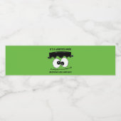 フランケンシュタインモンスターマッシュハロウィーン誕生日パーティー ペットボトルラベル (シングルラベル)