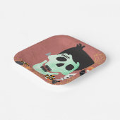 フランケンシュタインモンスターマッシュハローウィンパーティプレート ペーパープレート (傾斜あり)