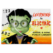 フランケンシュタインモンスター幼稚園ライブラリー ラージペーパーバッグ (正面)