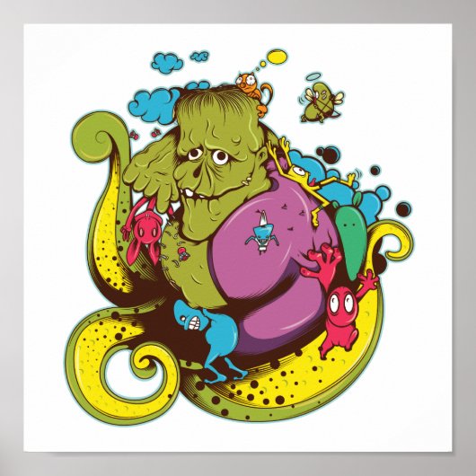 フランケンシュタイン天国地獄 ポスター (正面)