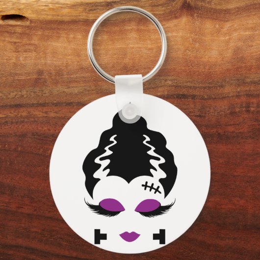 フランケンシュタイン怪獣ハロウィーン衣装の花嫁4 キーホルダー (正面)