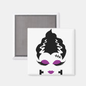 フランケンシュタイン怪獣ハロウィーン衣装の花嫁4 マグネット (正面/裏面)