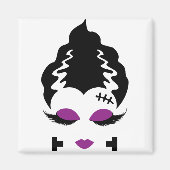 フランケンシュタイン怪獣ハロウィーン衣装の花嫁4 マグネット (正面)