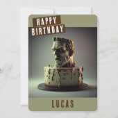 フランケンシュタイン誕生日カード シーズンカード (正面)