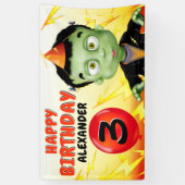 フランケンシュタイン誕生日パーティー 横断幕 (縦)