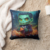 フランケンシュタイン食べズキャンディ クッション (ブランケット)