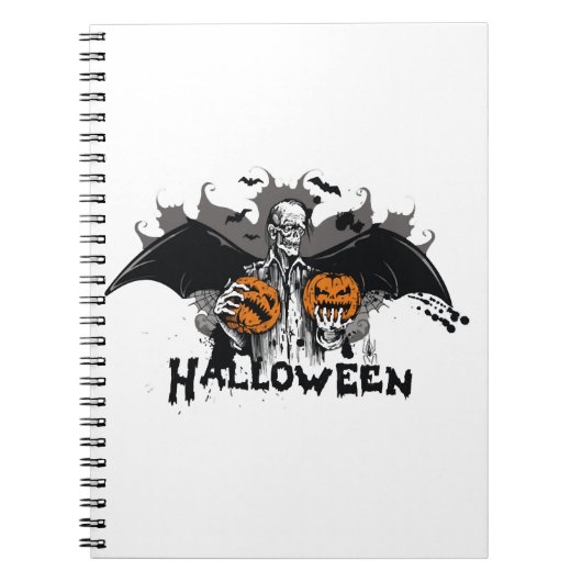 フランケンシュタイン ハロウィン ノートブック (正面)