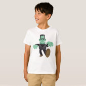 フランケンシュタイン ハロウィンTシャツ Tシャツ (正面フル)