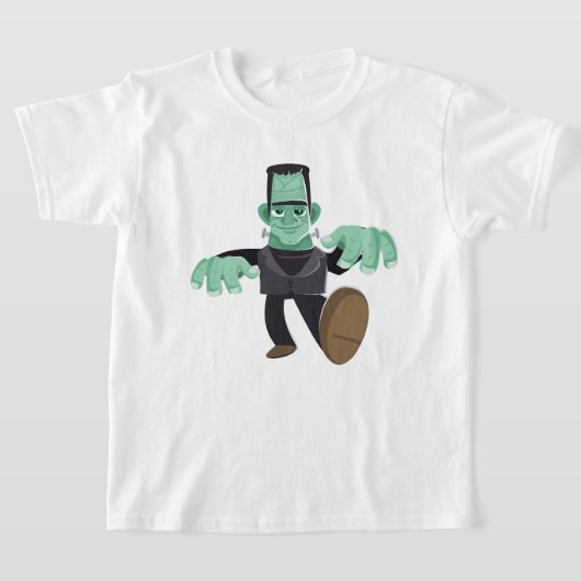 フランケンシュタイン ハロウィンTシャツ Tシャツ (レイダウン)