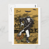 フランケンシュタイン ポストカード (正面/裏面)