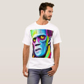 フランケンシュタイン メンズTシャツ Tシャツ (正面フル)