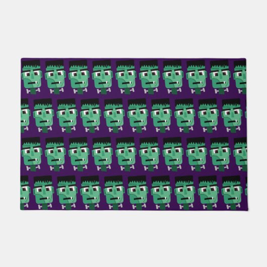 フランケンシュタイン・モンスターズヘッド ドアマット (正面)