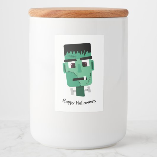 フランケンシュタイン・モンスターズヘッド フードラベル (正面)