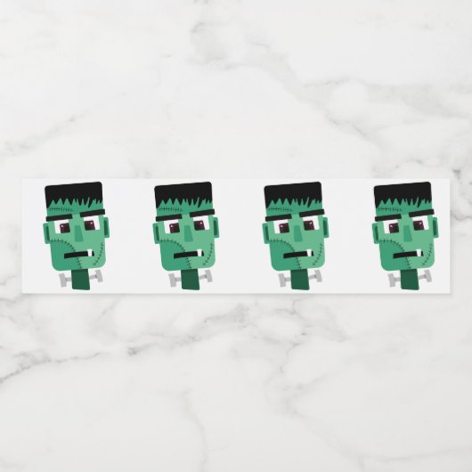 フランケンシュタイン・モンスターズヘッド ペットボトルラベル (シングルラベル)