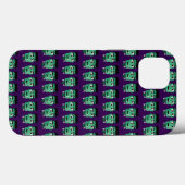 フランケンシュタイン・モンスターズヘッド Case-Mate iPhoneケース (裏面 (横))