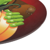 フランケンシュタイン・モンスターマンガとカボチャ カッティングボード (角)