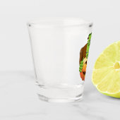 フランケンシュタイン・モンスターマンガとカボチャ ショットグラス (左)